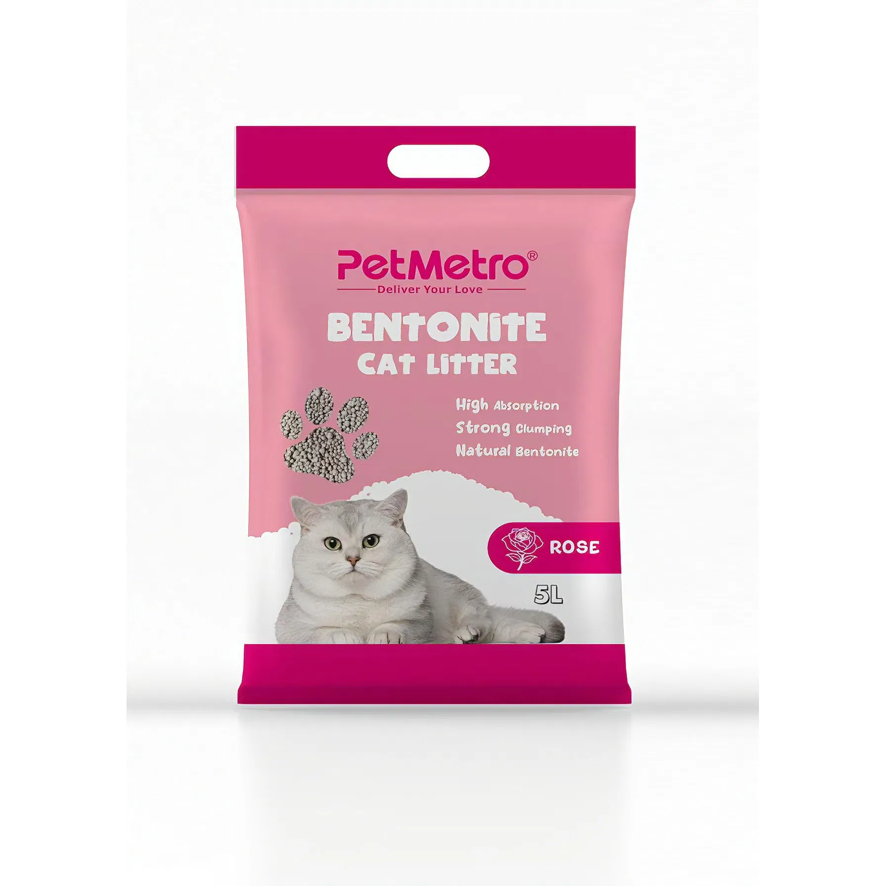 Areia para Gato Premium Absorvente Feita de Materiais Naturais para Pedidos de Grande Volume de Areia para Gato