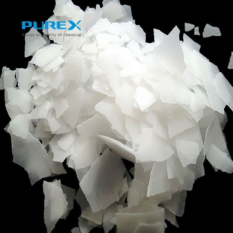 Preço de Fábrica Floco de Soda Cáustica/ Pérola de Soda Cáustica 99% 25kg/1200kg Saco em Estoque com Preço Promocional para Fabricação de Sabão / Impressão Têxtil e Tingimento