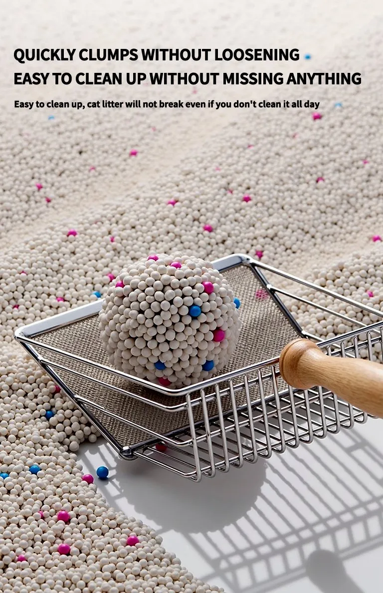 Detalhe Areia para Gato