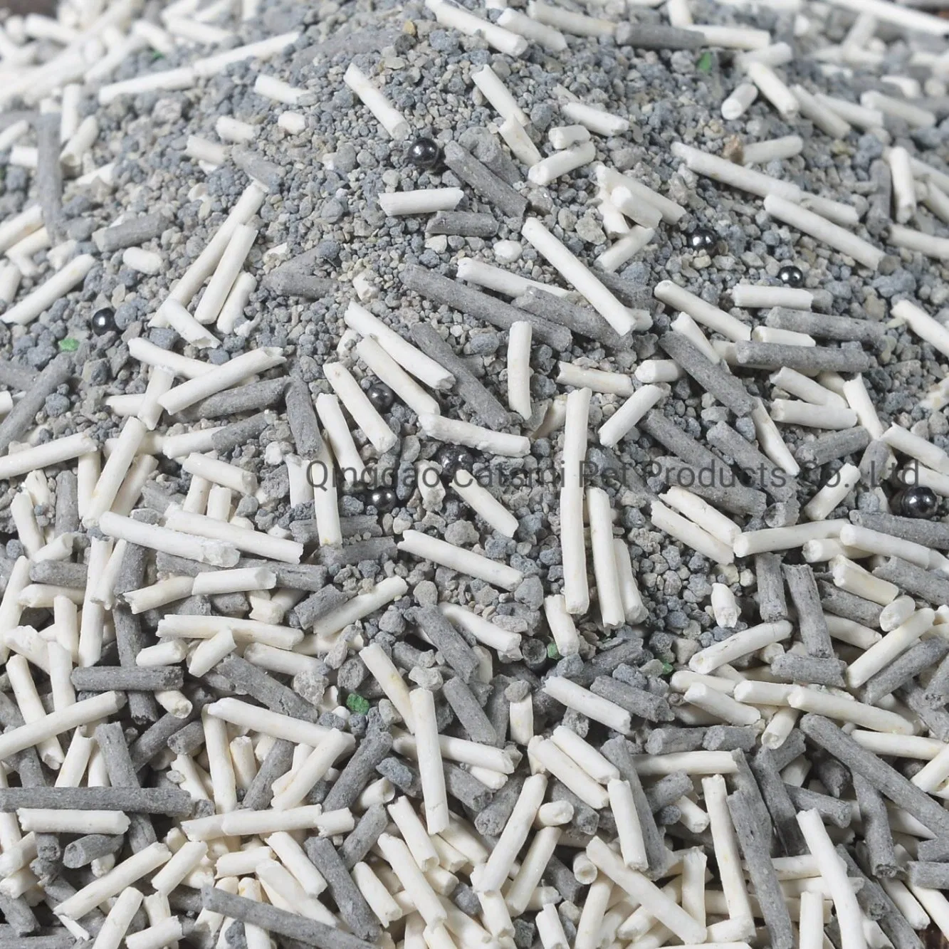 Vendas diretas de fábrica OEM, areia para gatos sem poeira, mistura de tofu de bambu, carvão e pêssego