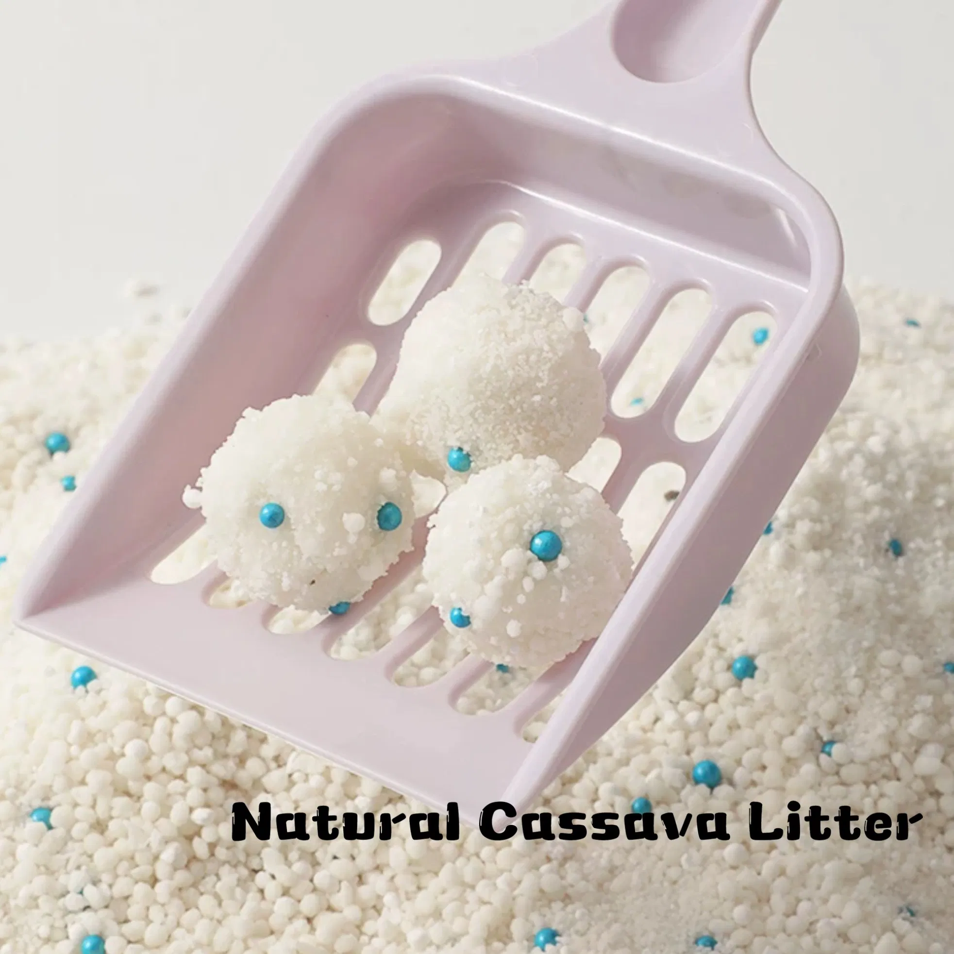Areia para Gato Premium Atacadista Feita de Materiais Vegetais Naturais