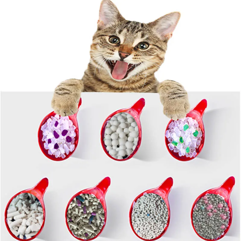 Outros tipos de areia para gatos produzidos