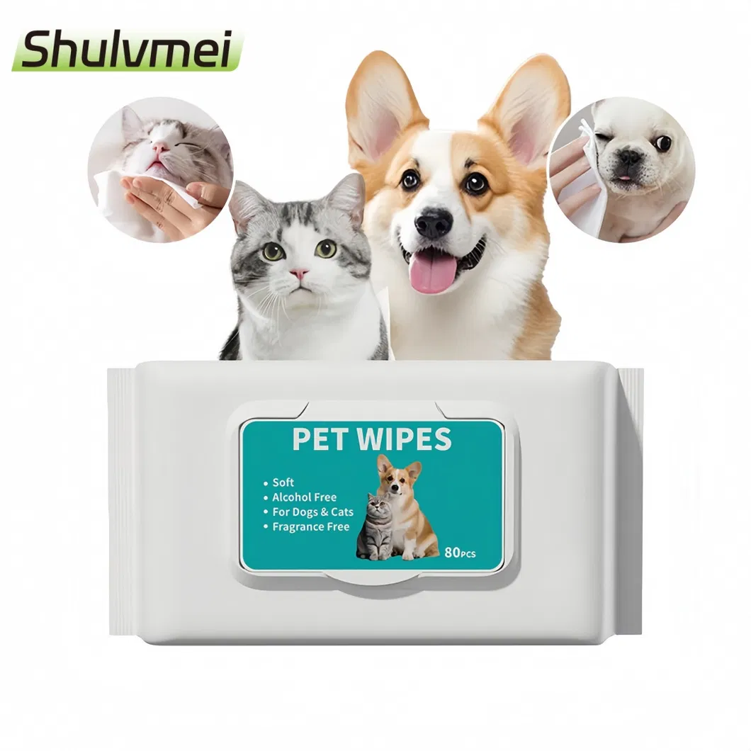 Toalhetes de Limpeza de Olhos Premium para Gatos e Cães