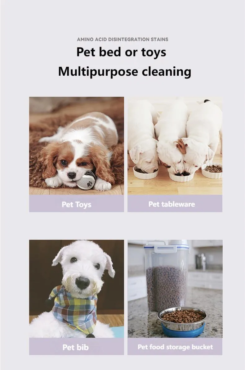 Eliminador de Odor de Animais de Estimação Spray para Cães Den Spray Probiotico para Cama de Cães