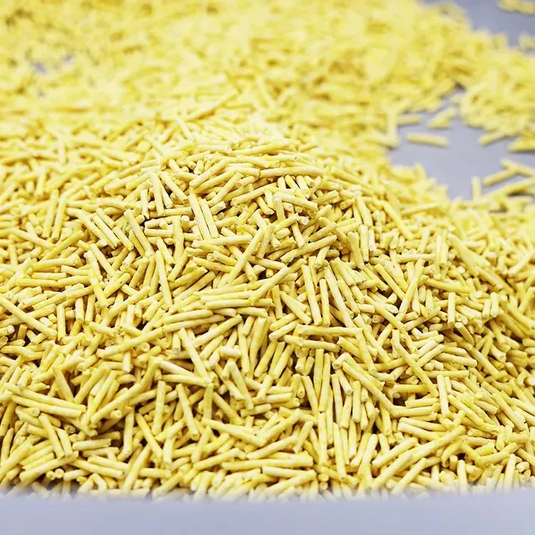 Fabricado na China, areia para gatos de tofu de milho, flushable e à base de plantas puras