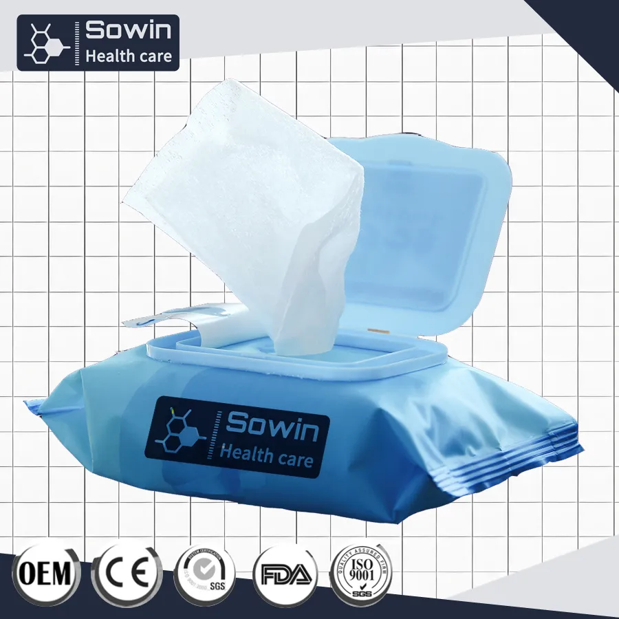 Fabricante de Toalhetes Úmidos por Atacado Limpeza Funcional de Cozinha Antibacteriano Desinfetante Água Pura Bebê Animal de Estimação Descartáveis Personalizados OEM ODM Toalhas Umidificadas