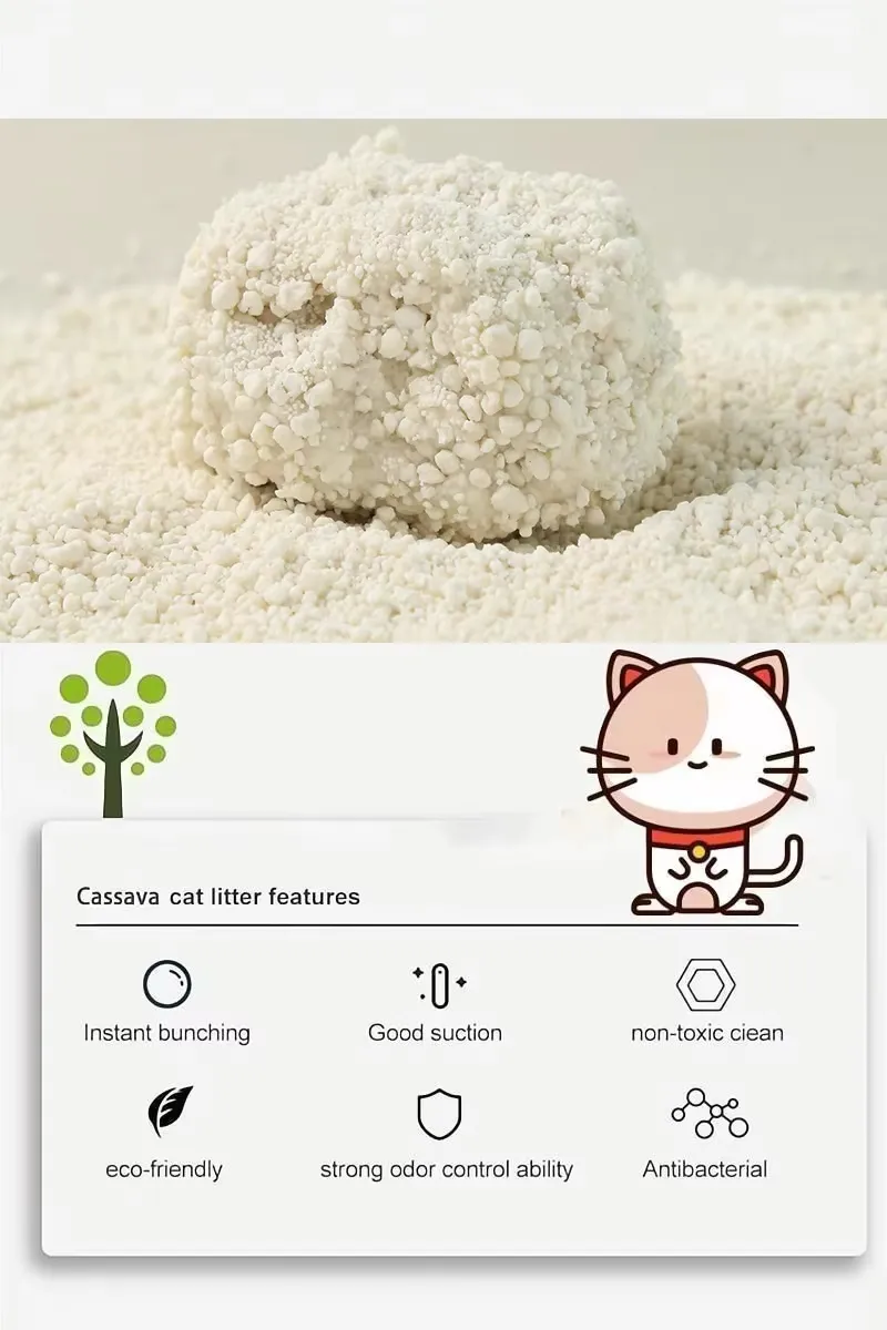 Detalhe Areia para Gato 4