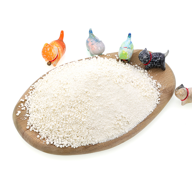 Produtos para Animais de Estimação Fábrica de Areia para Gatos Fornecimento Direto 0.5-3.5mm Fundo Antiaderente Sem Poeira Melhor Agregador Auto Limpeza Natural de Planta Mandioca Areia para Gato com Desodorante