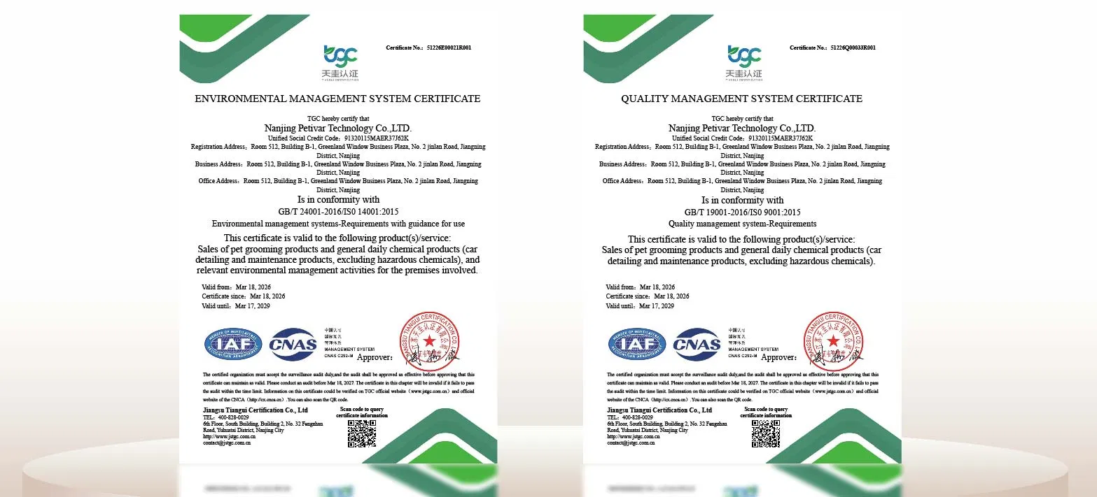 Certificados de Qualidade