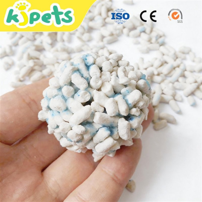 Areia para Gato de Papel Reciclado Natural Ecológica Orgânica Composição Livre de Poeira Pelota Macia Bom Controle de Odor Adequada para Uso a Longo Prazo na Criação de Gatos