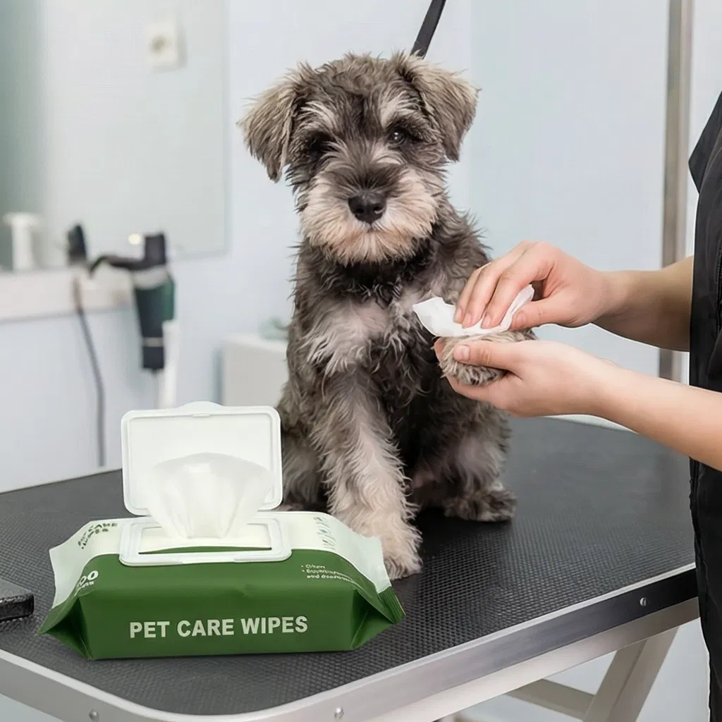 Toalhetes de Limpeza de Olhos Premium para Gatos e Cães