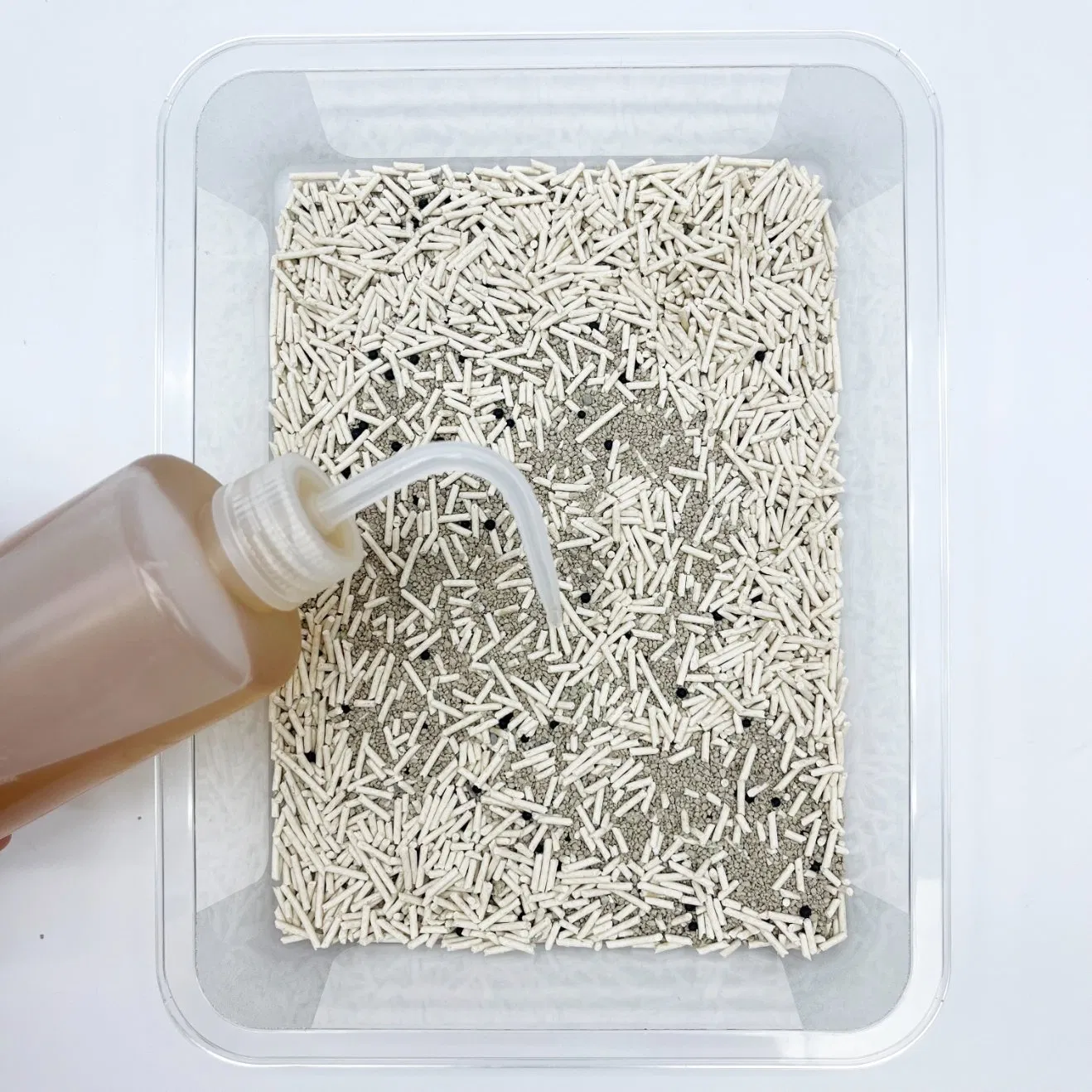 Venda Quente Forte Agregação Misturada 1.5mm Original Tofu Areia Britada Doméstica Areia para Animais de Estimação Areia para Gato Areia para Gatinhos