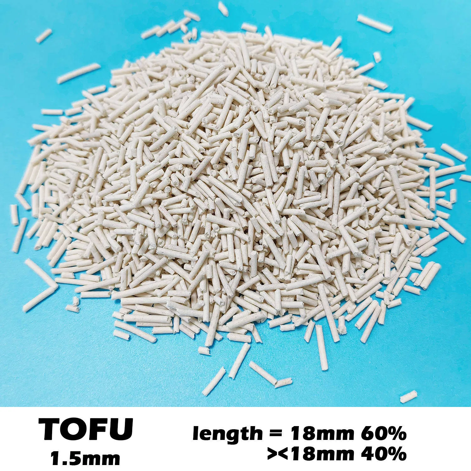 Fabricante Atacadista de Suministros para Animais de Estimação Areia para Gato de Tofu Papel de pH Areia para Gato