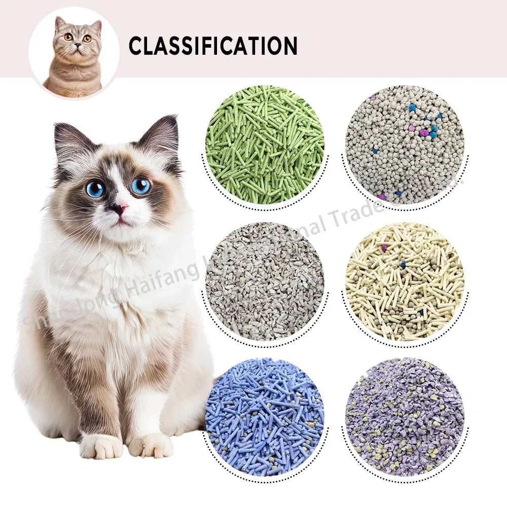 Areia para Gato Premium de Tofu Embalagem