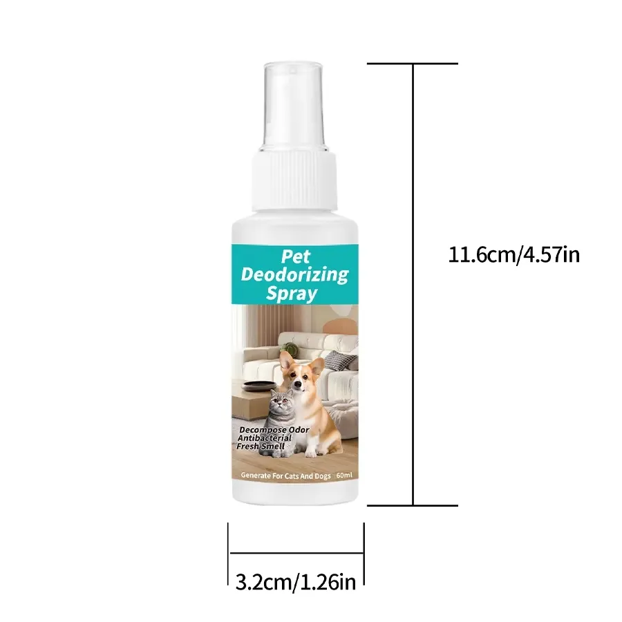 Spray Eliminador de Odor Orgânico para Cães e Gatos