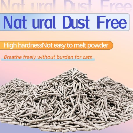Produto para animais de estimação, areia para gatos aglomerante, livre de poeira, ambientalmente amigável, com carvão de bambu, areia para gatos flushable, fabricado na China, suprimento para animais de estimação, areia de tofu para gatos
