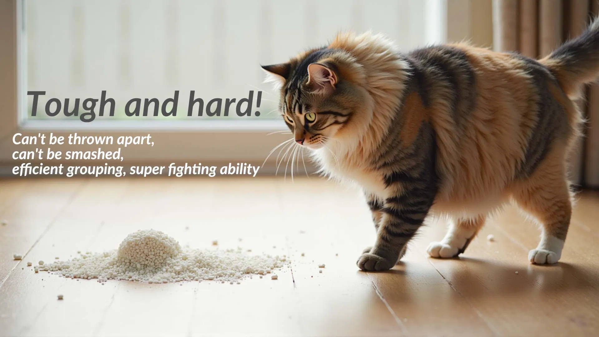 Produção de Areia para Gato à Base de Mandioca Premium Serviços Personalizados OEM/ODM para Produtos de Areia para Gato Desodorante para Areia para Gato Produtos de Rápida Absorção de Água