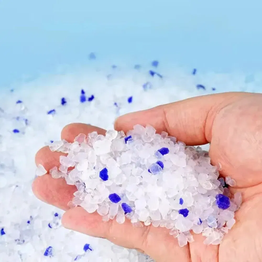 Areia para Gato de Cristal Feita de Gel de Sílica para Controle Superior de Umidade