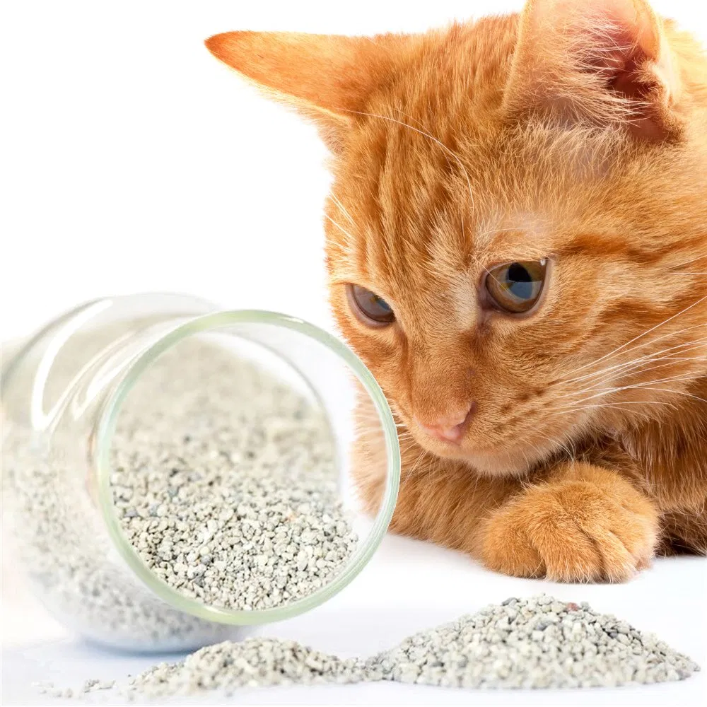 Areia para Gato de Clumping Rápido à Base de Sódio Mistura de Areia de Bentonita de Sódio