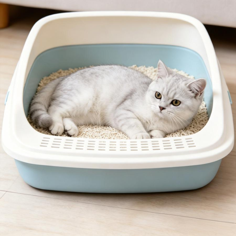Areia para gatos de tofu com carvão de bambu, desodorização física, purificação do ar, ecológica e biodegradável