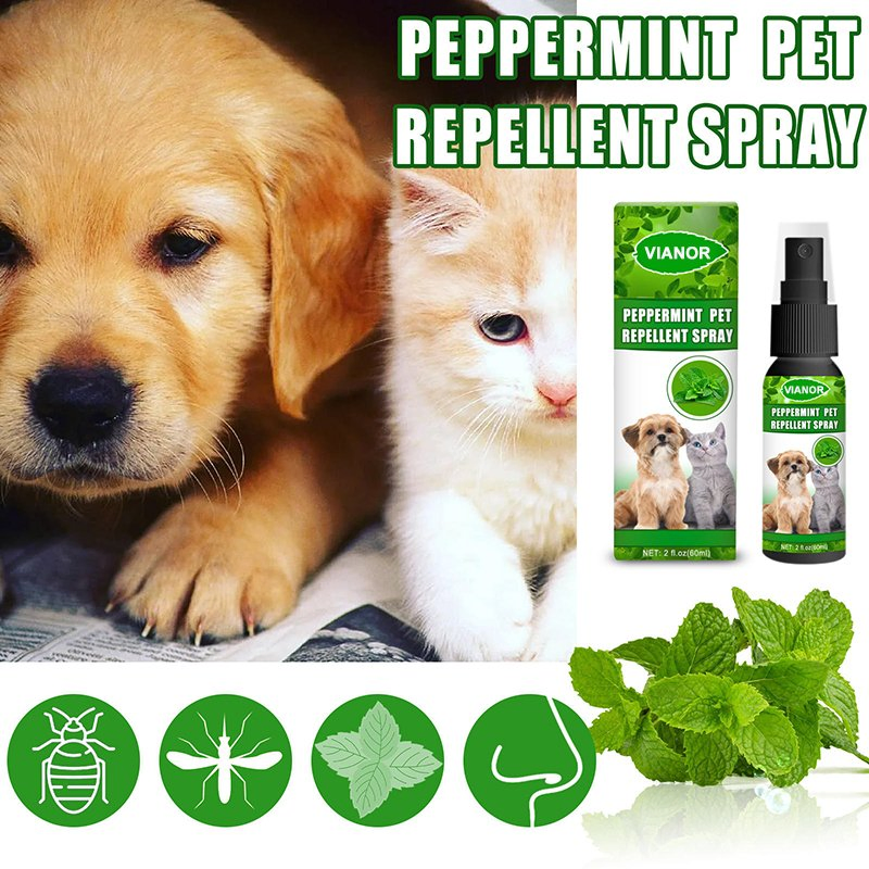 Fórmula Aprovada por Veterinários para Rótulo Privado Spray Repelente de Pulgas Seguro para Filhotes e Gatinhos