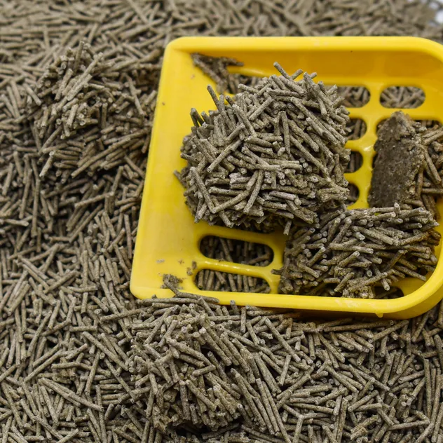 Areia para Gato de Mandioca