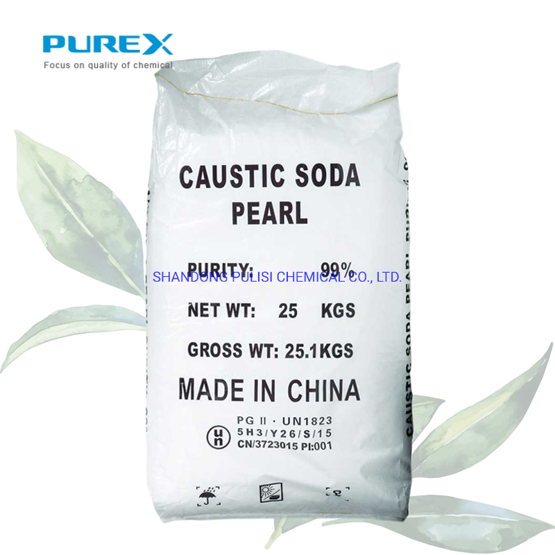 Fornecer Pérolas de Soda Cáustica 99% Naoh Pérolas de Soda Cáustica para Sabão