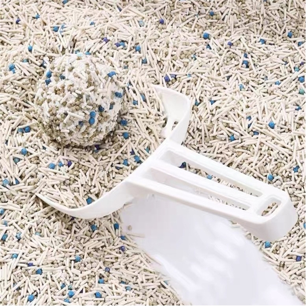 Venda Quente Natural Ecológico Controle de Odor Duradouro Agregado Firmemente Mistura de Tofu e Bentonita Areia para Gato
