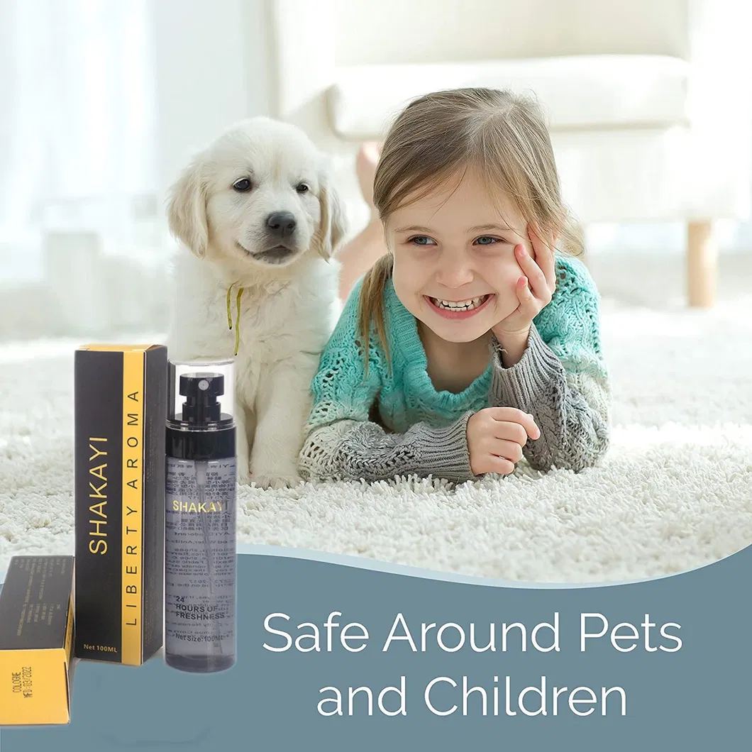 Eliminador Natural de Odor para Animais de Estimação Colônia Perfume para Gato e Cachorro Spray Corporal Aroma Fresco