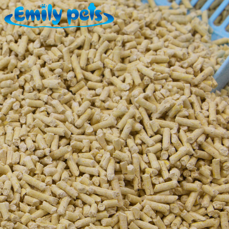 Fornecimento em Grande Escala de Material à Base de Amido de Milho Não Estimulante e Altamente Absorvente para Areia de Gato Tofu