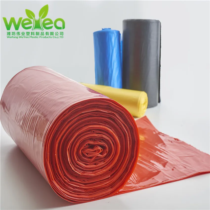 Fitas para Sacos de Lixo em Rolo Fabricantes de Lixo Sacos de Plástico Pesados para Lixo 120L Atacado de Sacos de Lixo