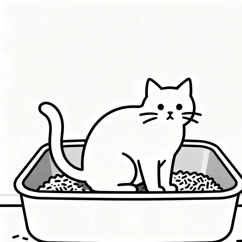 Areia para Gato à Base de Mandioca Não Tóxica 99.9% Sem Poeira Fácil de Remover Melhor para Caixas de Areia para Gatos e Lares com Vários Gatos