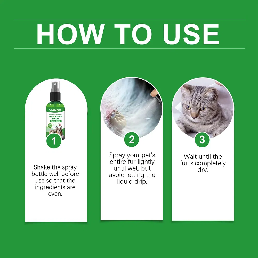 Novas Chegadas Cuidado de Animais Spray Repelente para Cães Amigo do Pet