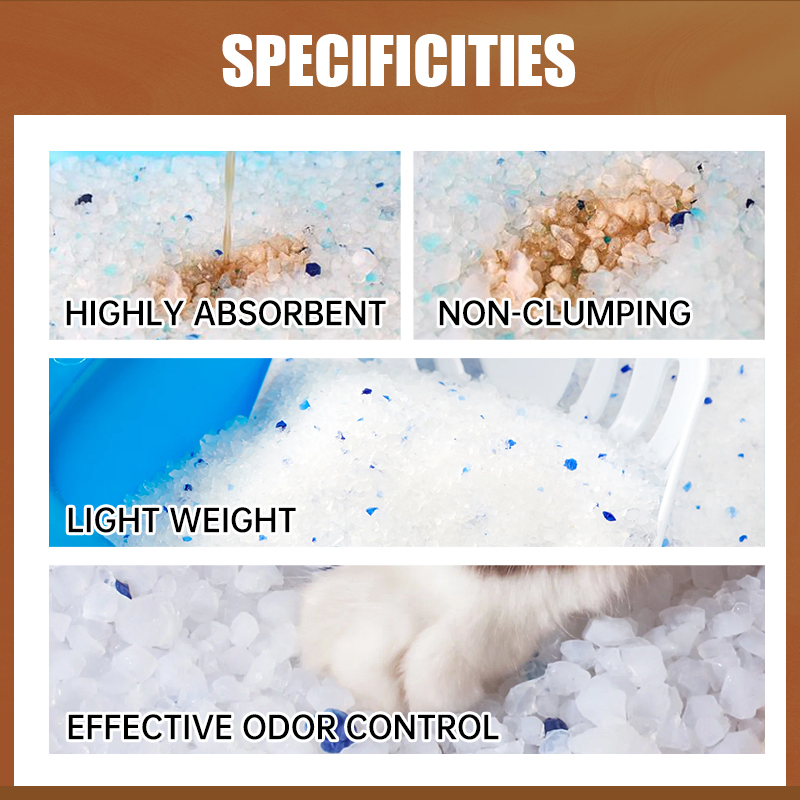72-Hour Eliminação de Odor com Areia para Gato de Carvão Ativado de Bambu Captura Molecular de Odor