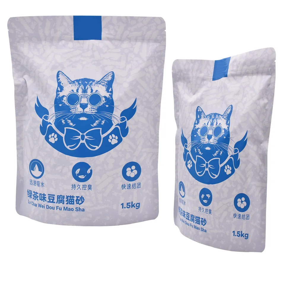 Embalagem de Areia de Gato