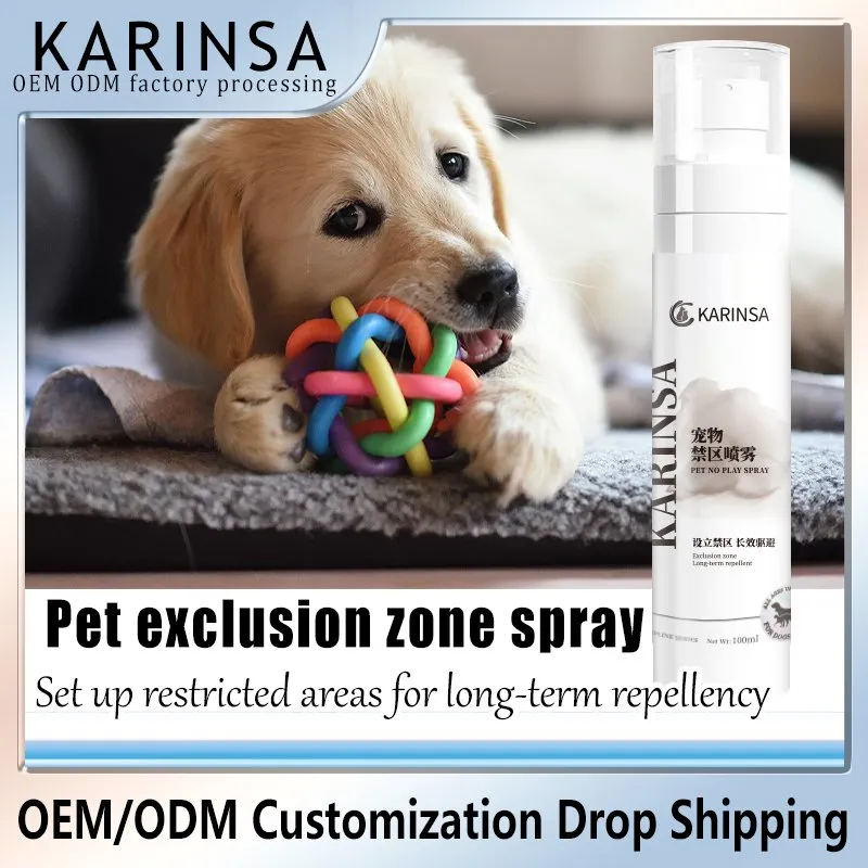 Spray repelente de animais de estimação