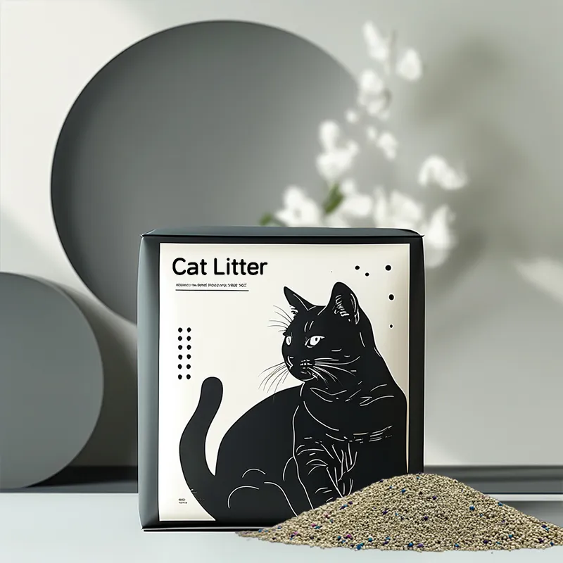 Areia de Bentonita para Gatos Suprimentos para Gatos Natural Flushable Papel Planta Eco Biodegradável Não Agregante