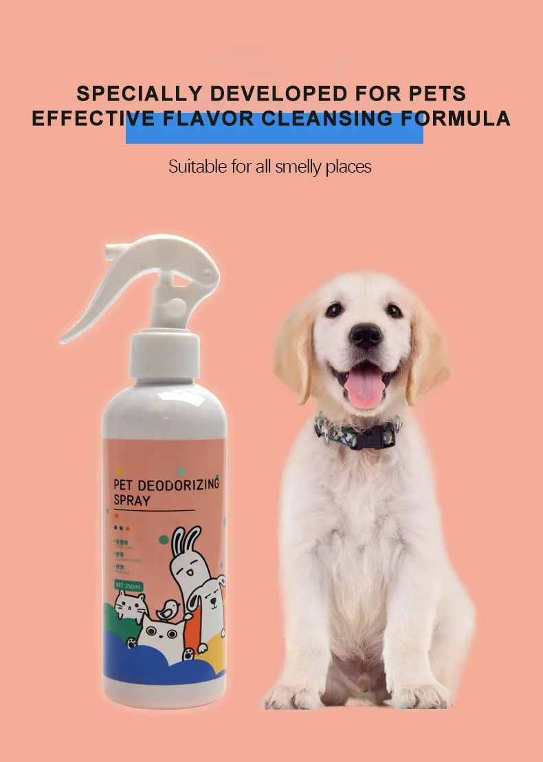 Spray Desodorante para Animais de Estimação - Detalhes 3