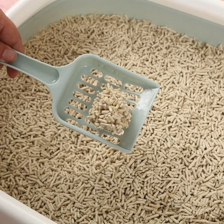 Areia para Gato Biodegradável e Flushável Feita de Bambu Natural para Animais de Estimação