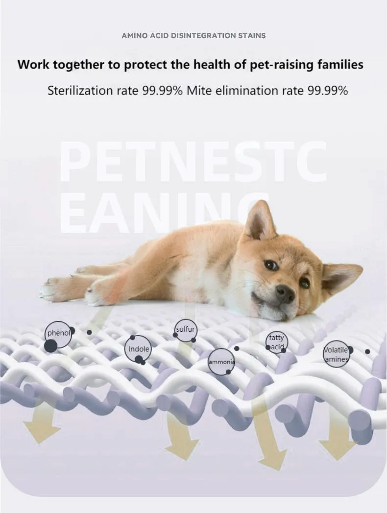 Eliminador de Odor de Animais de Estimação Spray para Cães Den Spray Probiotico para Cama de Cães