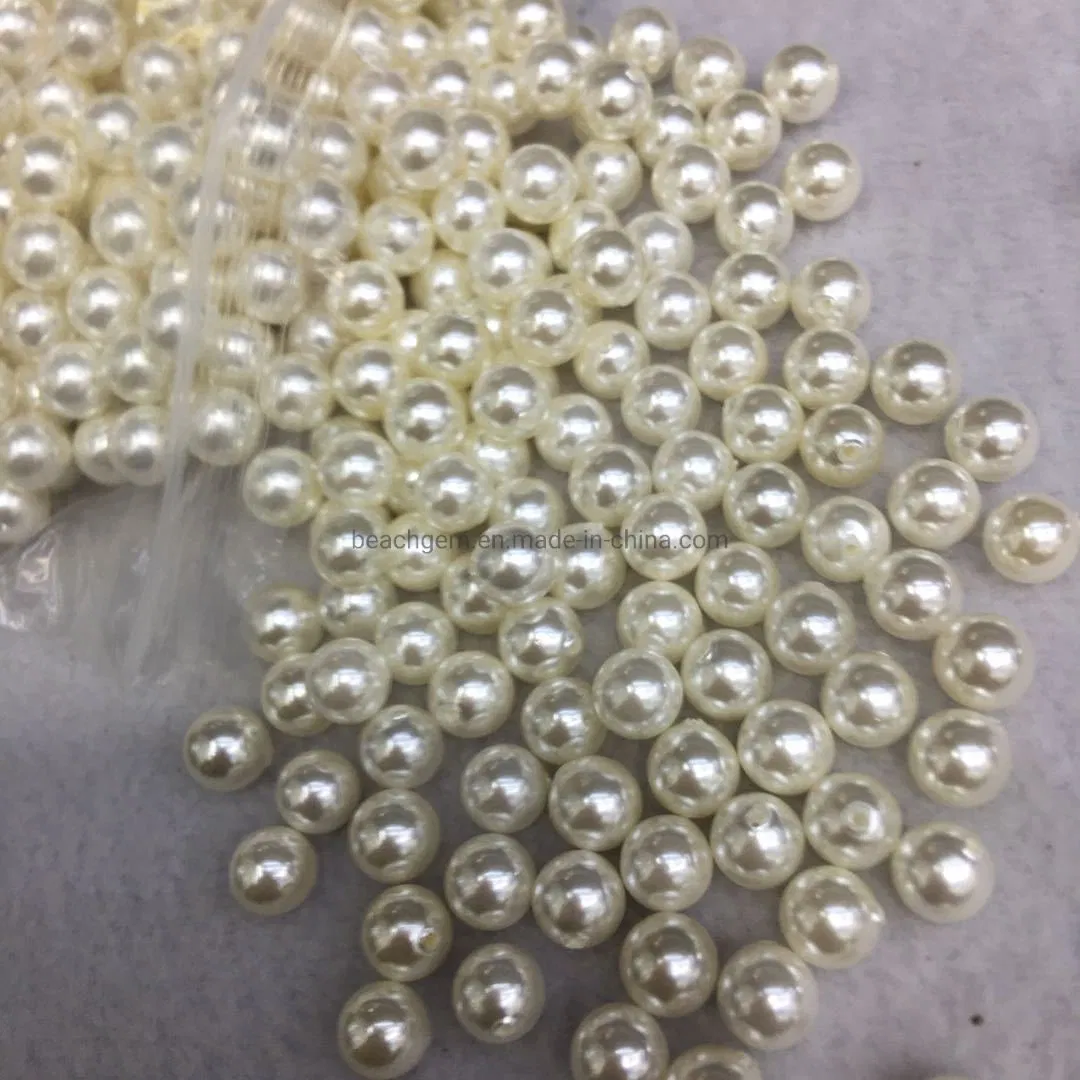 Meia perfurada pérola natural de concha para montagem de joias