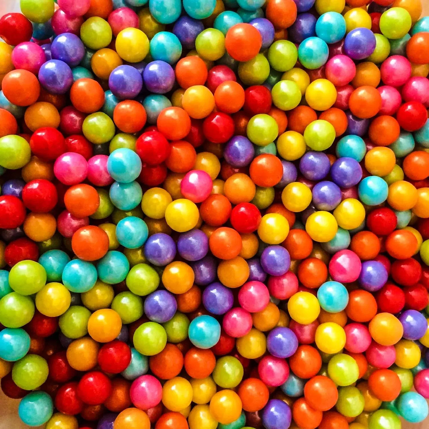 Fornecimento em Lote de Pérolas de Açúcar 2mm - 14mm Solução de Tamanho para Decoração de Confeitaria e Sobremesas