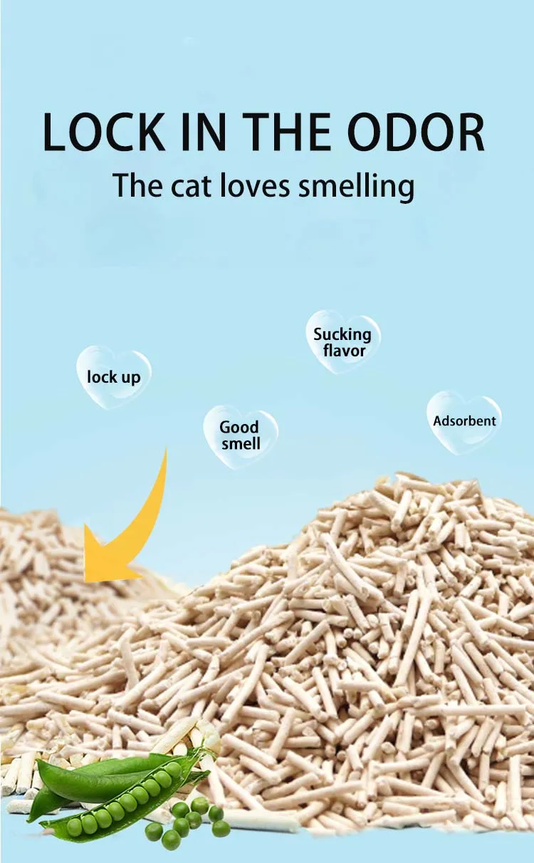 Areia para Gato Tofu - Rápido Agrupamento