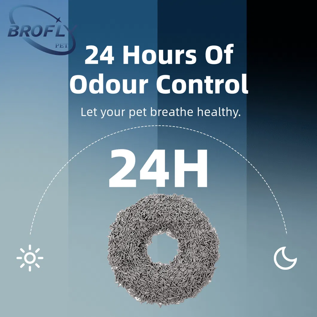 Lixo vegetal ecológico Charcoal Cat absorção