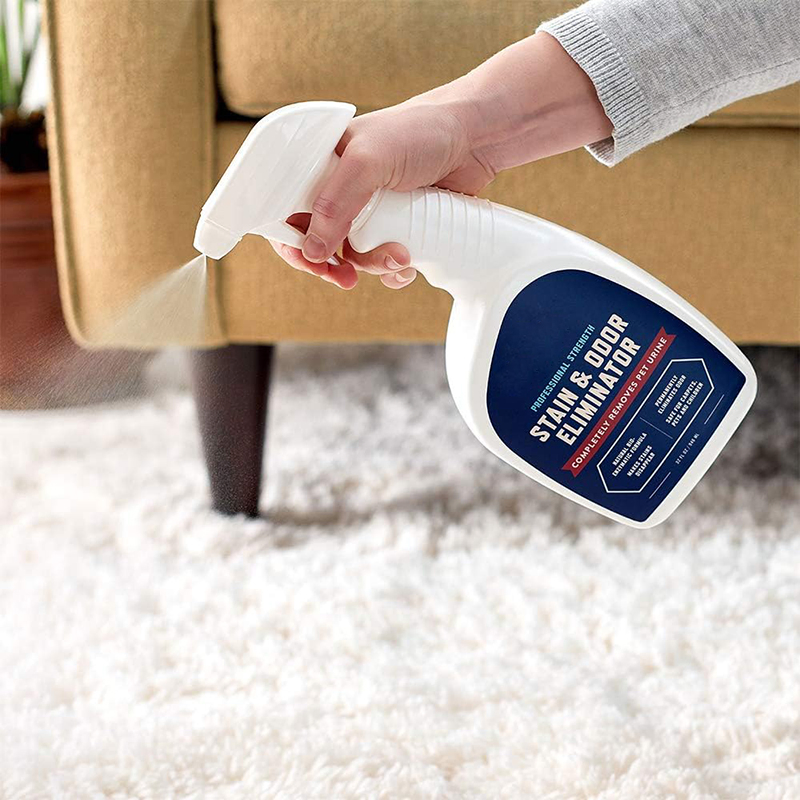 Eliminador de Manchas e Odor de Força Profissional Anti-Cães e Gatos Spray Desodorizante para Limpeza de Animais de Estimação 500ml