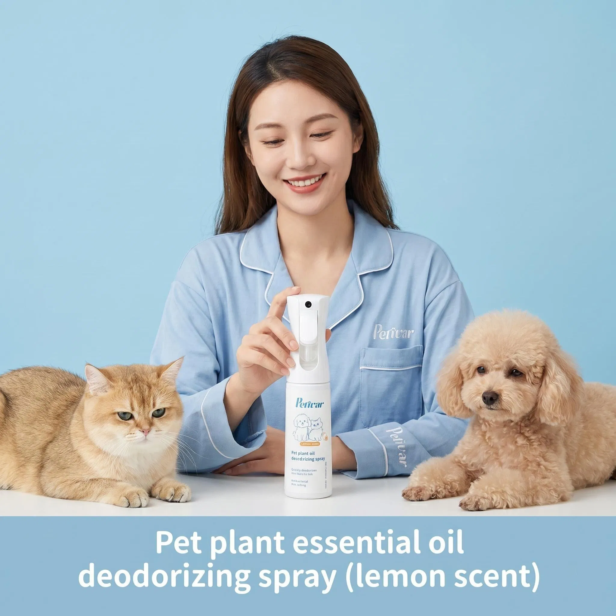 Spray Eliminador de Odor de Animais de Estimação Lemom Fórmula Ecológica para B2b Atacado