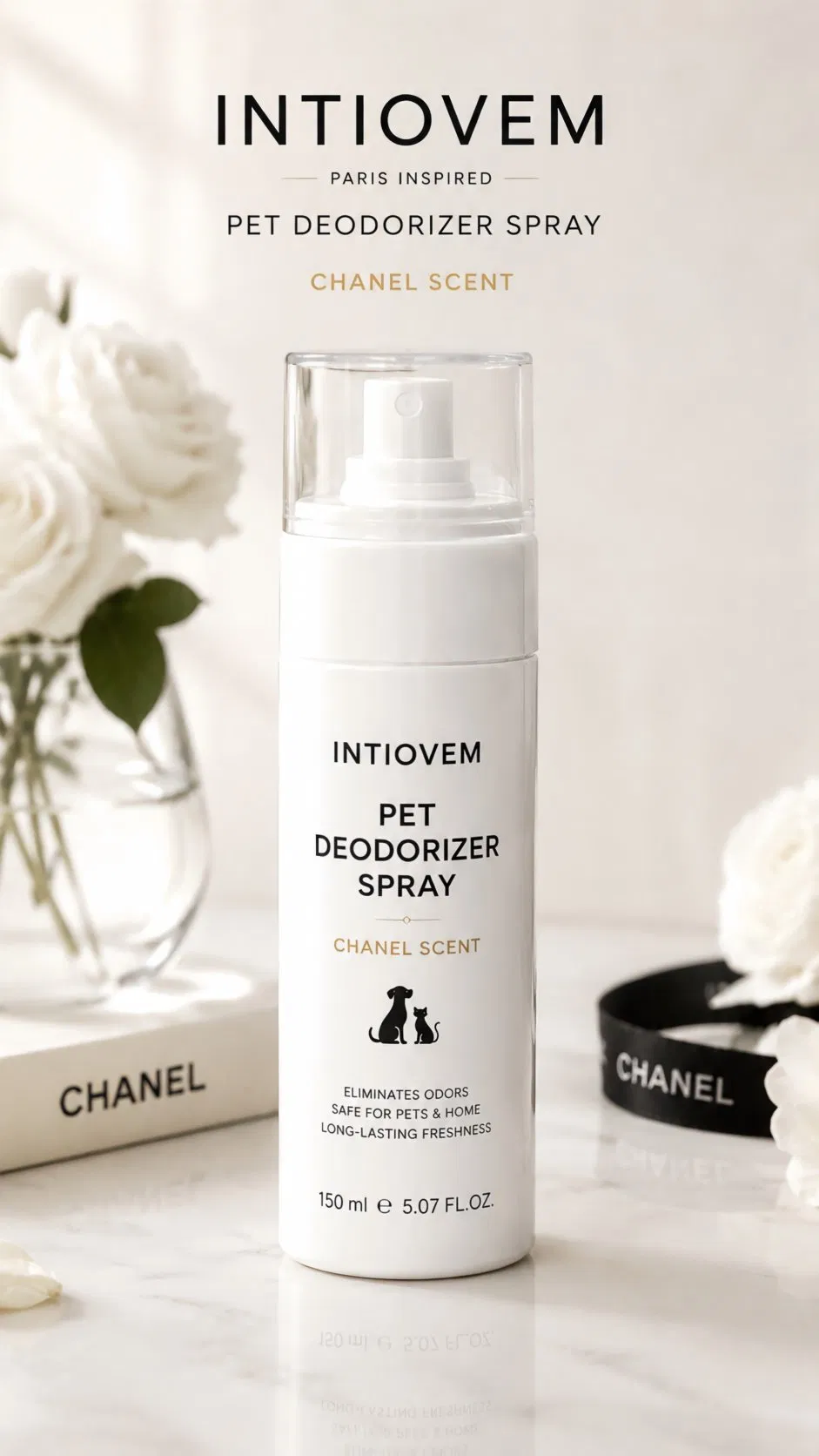 Eco-Friendly 150ml Pet Eliminator Deodorant Odor Remove Spray for Cats &amp; Dogs