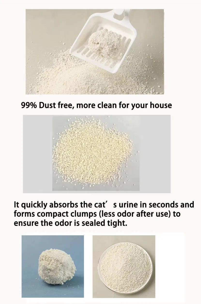 Detalhe Areia para Gato 2