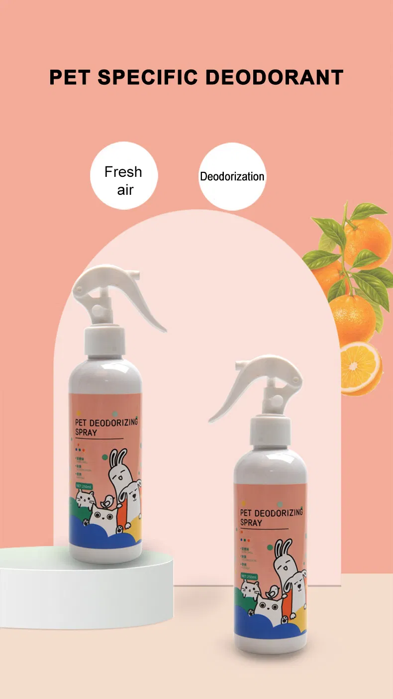 Spray Desodorante para Animais de Estimação - Detalhes 1
