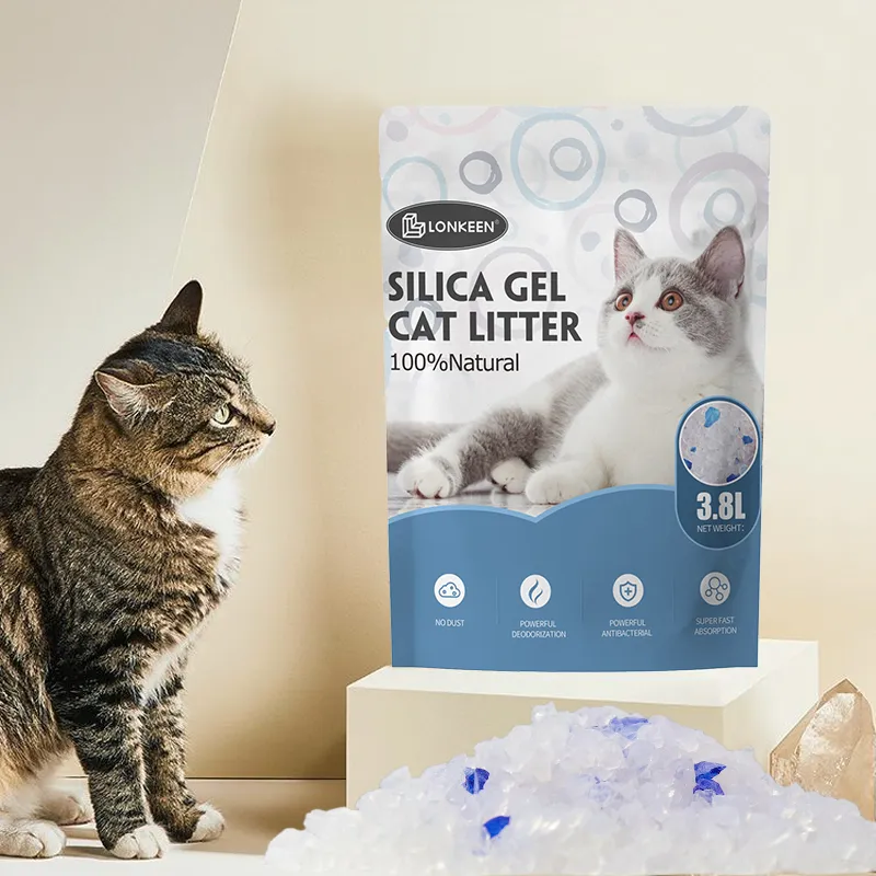 72-Hour Areia para Gato de Carvão Ativado de Bambu